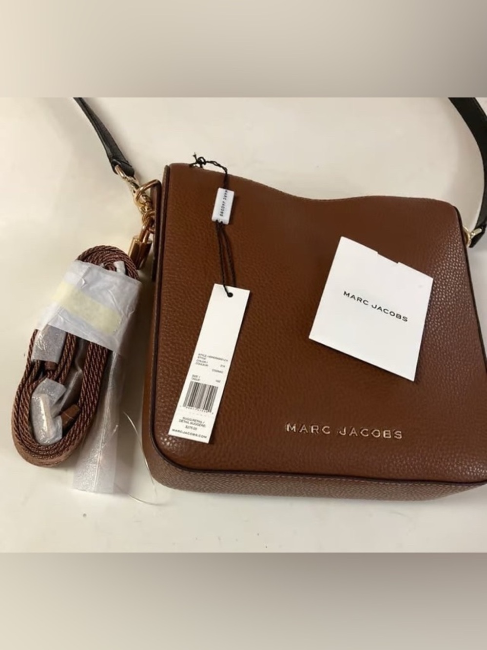 The Marc Jacobs Cognac Drifter Swing Pack